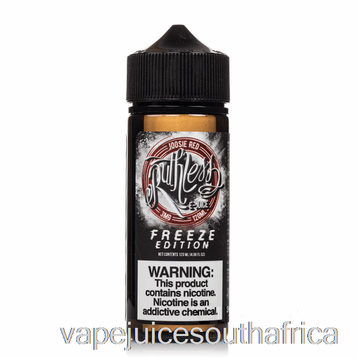 Vape Juice South Africa Joosie Red - Freeze Edition - Ruthless Vapor - 120Ml 0Mg